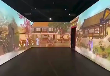 四川國際旅游交易博覽中心沉浸式投影